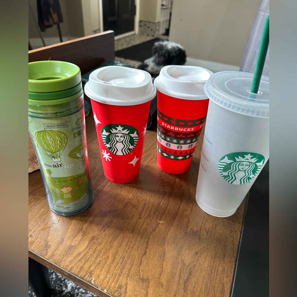 Starbucks Re-Useable Cups